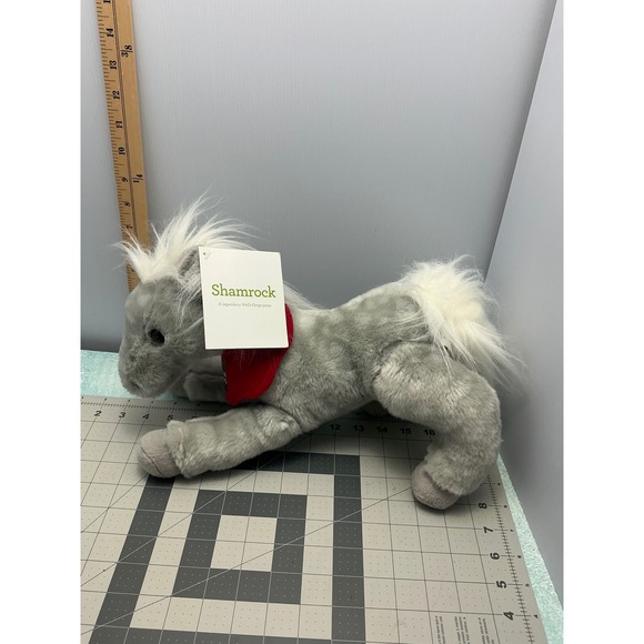 Wells Fargo Stuffed Animal Donkey Plush Toy Red Bandana New With Tags